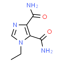 ChemSpider 2D Image | 1-Ethyl-1H-imidazole-4,5-dicarboxamide | C7H10N4O2