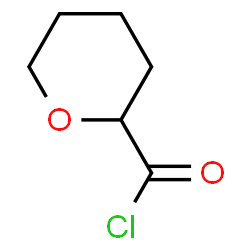 ChemSpider 2D Image | tetrahydropyran-2-carbonyl chloride | C6H9ClO2