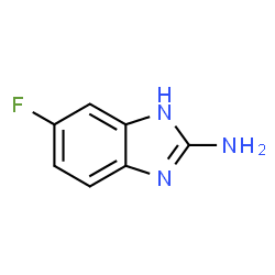 ChemSpider 2D Image | 5-Fluoro-1H-benzimidazol-2-amine | C7H6FN3
