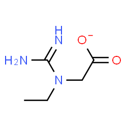 ChemSpider 2D Image | (N-Ethylcarbamimidamido)acetate | C5H10N3O2