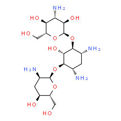 ChemSpider 2D Image | 3'-Deoxykanamycin C | C18H36N4O10