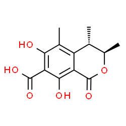 ChemSpider 2D Image | dihydrocitrinone | C13H14O6