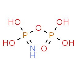 ChemSpider 2D Image | dihydroxyphosphinimyl dihydrogen phosphate | H5NO6P2
