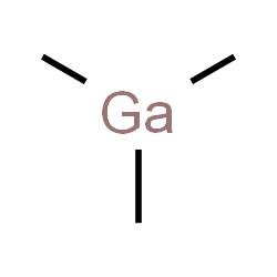 ChemSpider 2D Image | Trimethylgallium | C3H9Ga