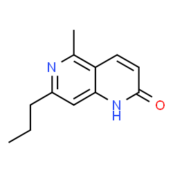 ChemSpider 2D Image | 5-Methyl-7-propyl-1,6-naphthyridin-2(1H)-one | C12H14N2O