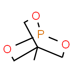 ChemSpider 2D Image | 4-Methyl-2,6,7-trioxa-1-phosphabicyclo[2.2.2]octane | C5H9O3P