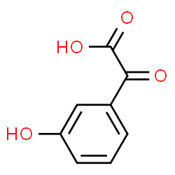 ChemSpider 2D Image | (3-Hydroxyphenyl)(oxo)acetic acid | C8H6O4