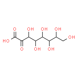 ChemSpider 2D Image | 3,4,5,6,7,8-Hexahydroxy-2-oxooctanoic acid | C8H14O9