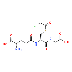 ChemSpider 2D Image | S-(2-Chloroacetyl)glutathione | C12H18ClN3O7S