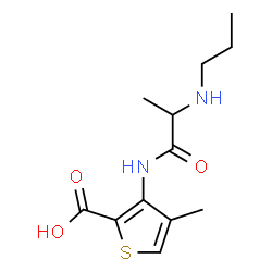 ChemSpider 2D Image | ARTICAINE ACID | C12H18N2O3S