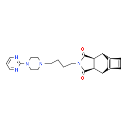 ChemSpider 2D Image | Zalospirone | C24H29N5O2