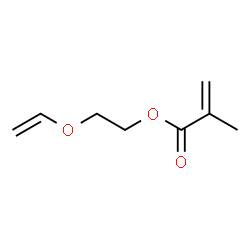 ChemSpider 2D Image | Vinyloxyethyl methacrylate | C8H12O3