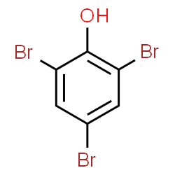 ChemSpider 2D Image | 2,4,6-Tribromophenol | C6H3Br3O