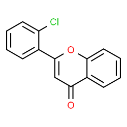 ChemSpider 2D Image | 2-(2-Chlorophenyl)-4H-chromen-4-one | C15H9ClO2