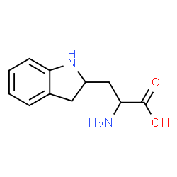 ChemSpider 2D Image | 3-(2,3-Dihydro-1H-indol-2-yl)alanine | C11H14N2O2