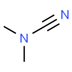 ChemSpider 2D Image | Dimethylcyanamide | C3H6N2