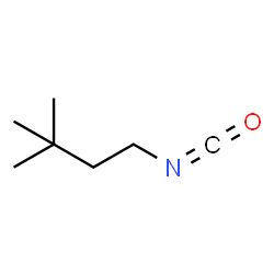 ChemSpider 2D Image | 1-Isocyanato-3,3-dimethylbutane | C7H13NO