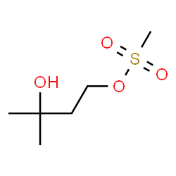 ChemSpider 2D Image | 3-Hydroxy-3-methylbutyl methanesulfonate | C6H14O4S