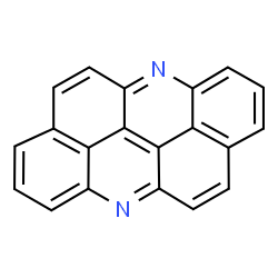 ChemSpider 2D Image | Acridino[2,1,9,8-klmna]acridine | C20H10N2