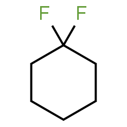 ChemSpider 2D Image | 1,1-Difluorocyclohexane | C6H10F2