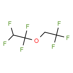 ChemSpider 2D Image | 1,1,2,2-Tetrafluoro-1-(2,2,2-trifluoroethoxy)ethane | C4H3F7O