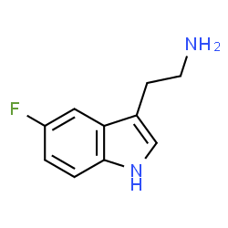 ChemSpider 2D Image | 5-Fluorotryptamine | C10H11FN2