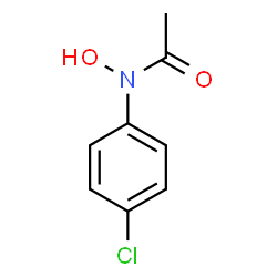 ChemSpider 2D Image | N-hydroxy-4-chloroacetanilide | C8H8ClNO2