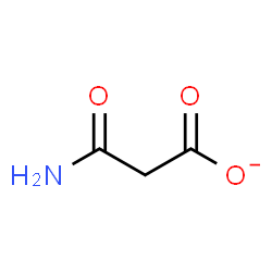 ChemSpider 2D Image | 3-Amino-3-oxopropanoate | C3H4NO3