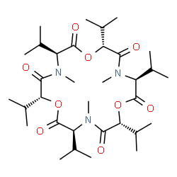 ChemSpider 2D Image | (-)-enniatin B | C33H57N3O9