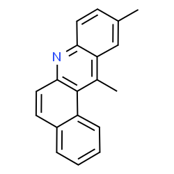 ChemSpider 2D Image | 10,12-dimethylbenz(a)acridine | C19H15N