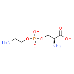 ChemSpider 2D Image | L-serine phosphoethanolamine | C5H13N2O6P