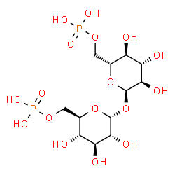 ChemSpider 2D Image | 6-O-Phosphono-alpha-D-glucopyranosyl 6-O-phosphono-alpha-D-glucopyranoside | C12H24O17P2