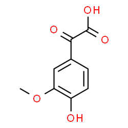 ChemSpider 2D Image | (4-Hydroxy-3-methoxyphenyl)(oxo)acetic acid | C9H8O5
