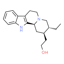ChemSpider 2D Image | Corynan-17-ol | C19H26N2O