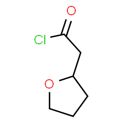 ChemSpider 2D Image | Tetrahydro-2-furanylacetyl chloride | C6H9ClO2