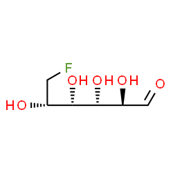 ChemSpider 2D Image | 6-Deoxy-6-fluoro-D-galactose | C6H11FO5