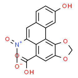 ChemSpider 2D Image | aristolochic acid C | C16H9NO7