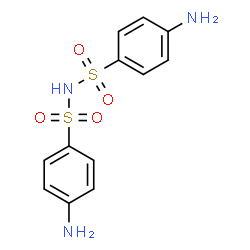 ChemSpider 2D Image | 4-Amino-N-[(4-aminophenyl)sulfonyl]benzenesulfonamide | C12H13N3O4S2