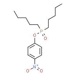 ChemSpider 2D Image | 4-Nitrophenyl dipentylphosphinate | C16H26NO4P