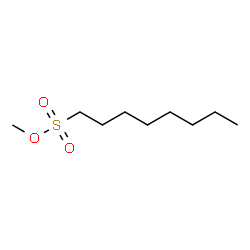 ChemSpider 2D Image | Methyl 1-octanesulfonate | C9H20O3S