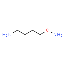 ChemSpider 2D Image | 4-aminooxybutylamine | C4H12N2O