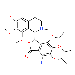 ChemSpider 2D Image | Altoqualine | C27H36N2O8