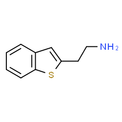 ChemSpider 2D Image | 2-(1-Benzothiophen-2-yl)ethanamine | C10H11NS