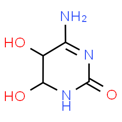 ChemSpider 2D Image | cytosine glycol | C4H7N3O3