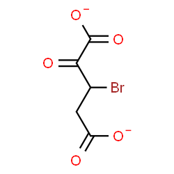 ChemSpider 2D Image | 3-bromo-2-ketoglutarate | C5H3BrO5