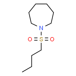 ChemSpider 2D Image | 1-(Butylsulfonyl)azepane | C10H21NO2S