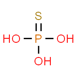 ChemSpider 2D Image | Thiophosphoric acid | H3O3PS