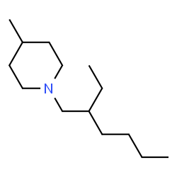 ChemSpider 2D Image | 1-(2-Ethylhexyl)-4-methylpiperidine | C14H29N