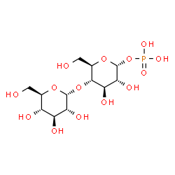 ChemSpider 2D Image | Maltose 1-phosphate | C12H23O14P