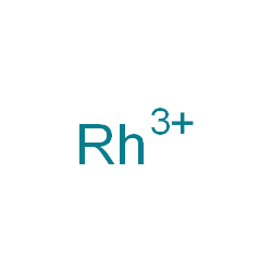 ChemSpider 2D Image | Rhodium(3+) | Rh